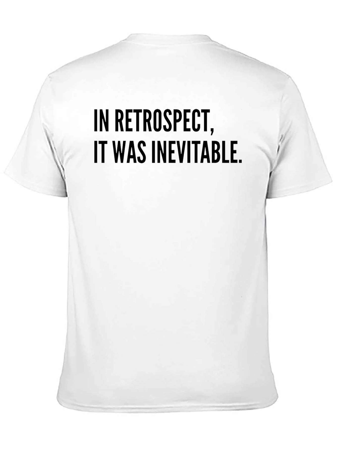 Retrospect Inevitable T-Shirt - Soft Cotton Blend Tee