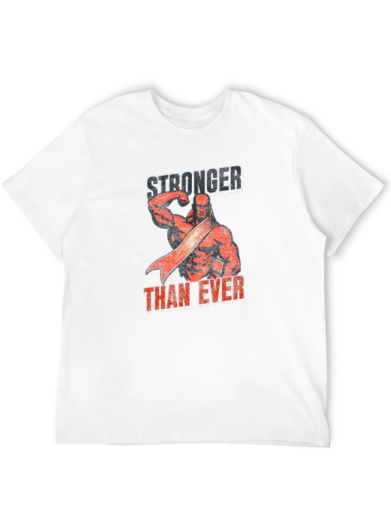 Stronger Than Ever Graphic Tee - Black Cotton Shirt