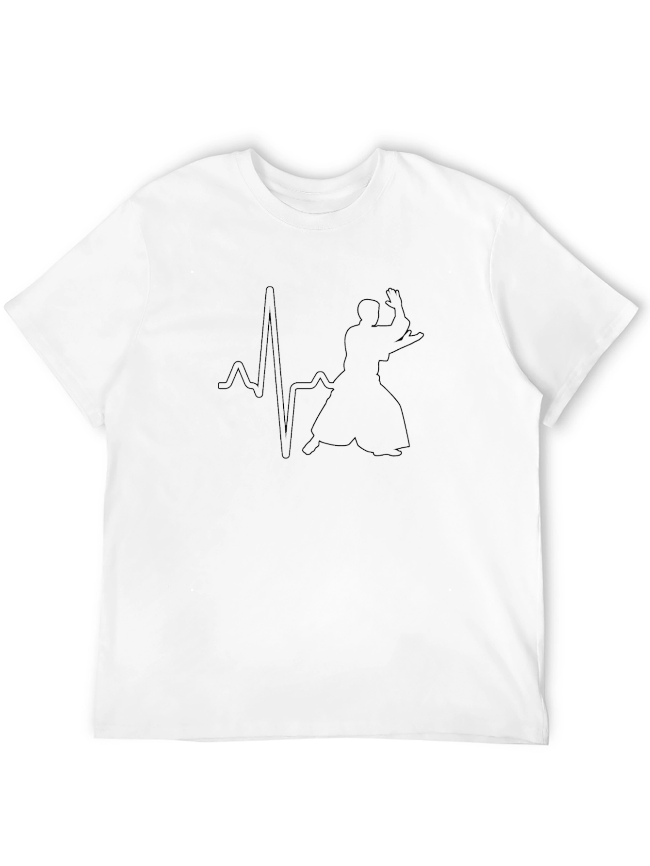 Aikido Heartbeat T-Shirt - Martial Arts Passion