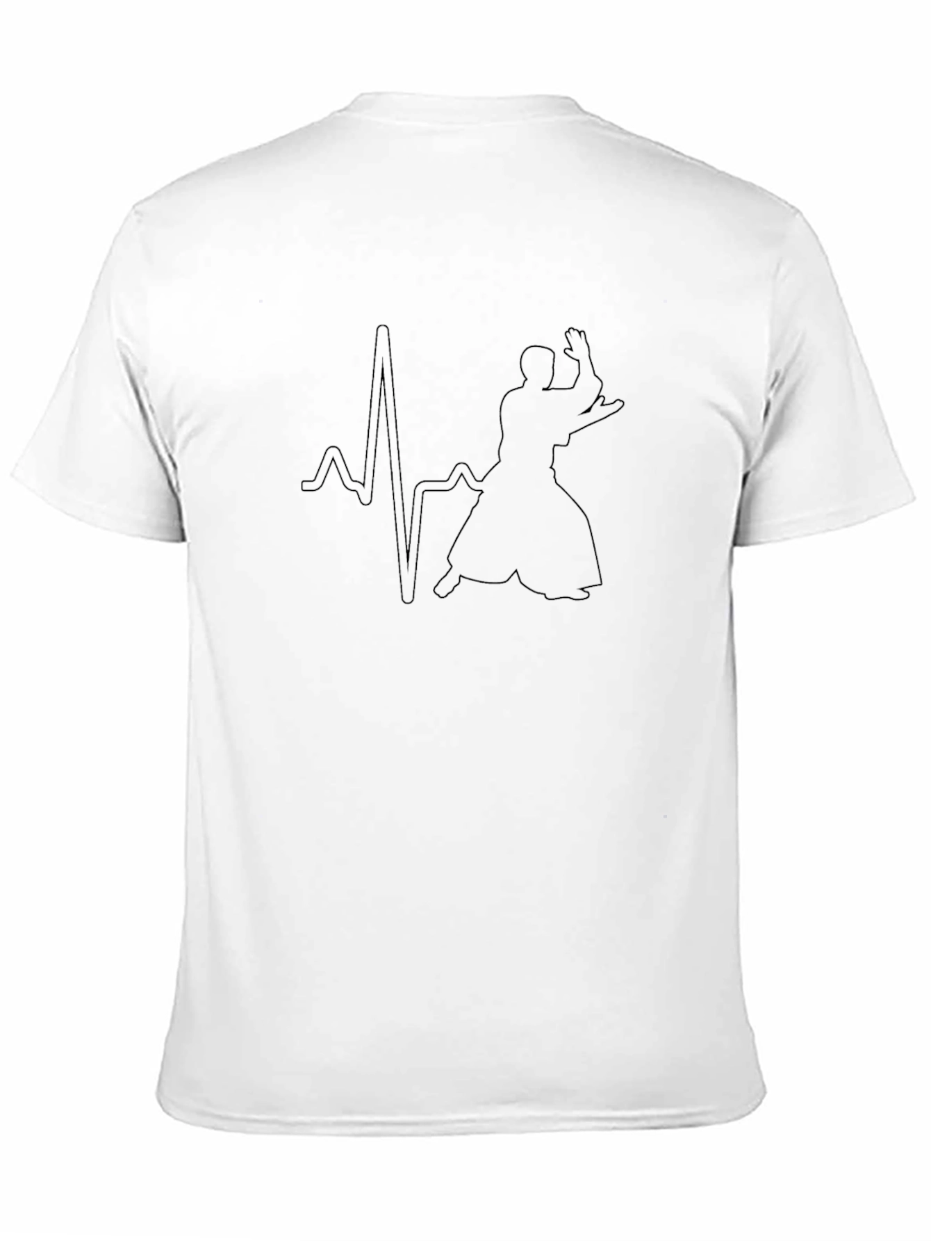 Aikido Heartbeat T-Shirt - Martial Arts Passion