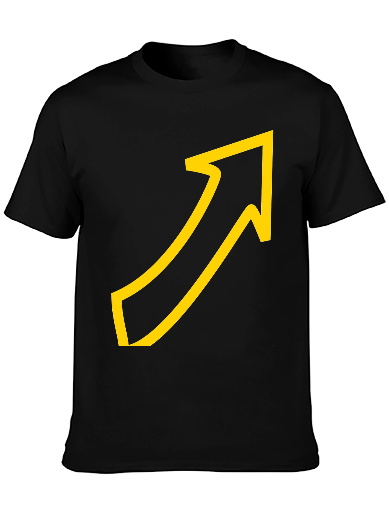 Upward Arrow Graphic Tee - Casual Comfort