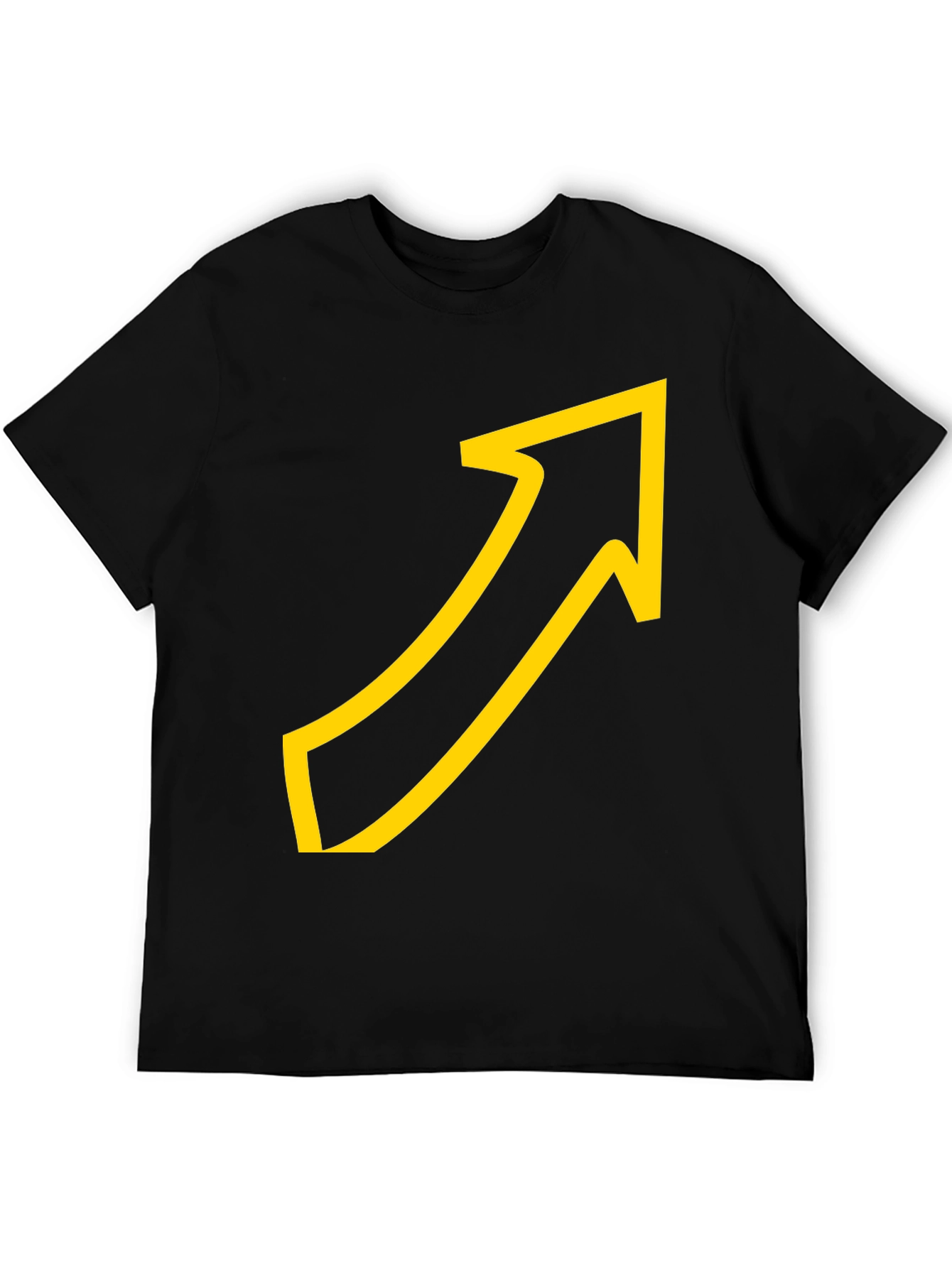 Upward Arrow Graphic Tee - Casual Comfort