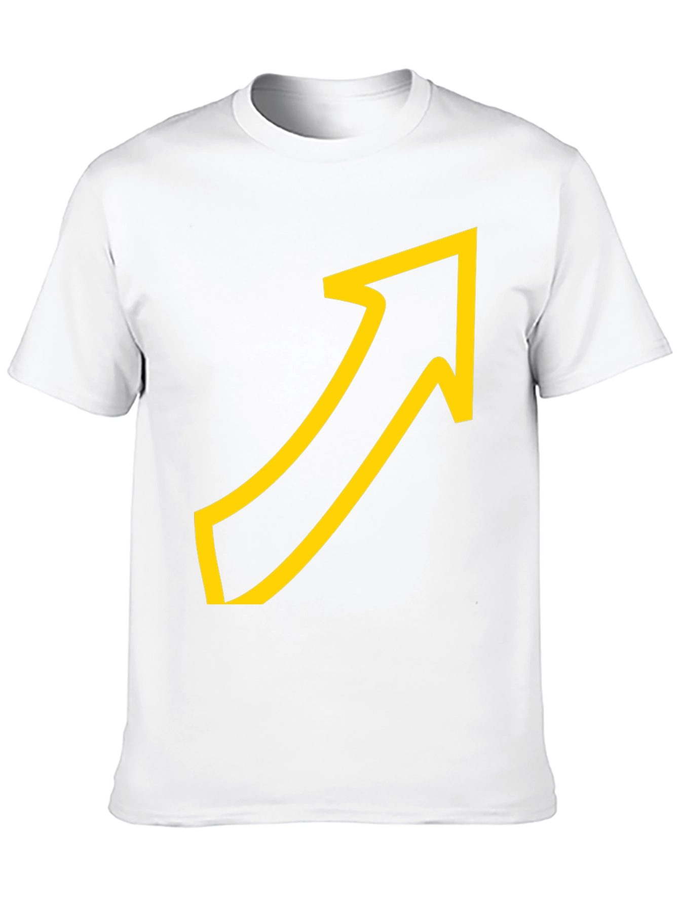 Upward Arrow Graphic Tee - Casual Comfort