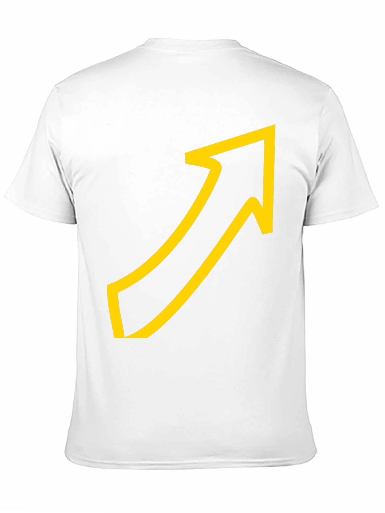 Upward Arrow Graphic Tee - Casual Comfort
