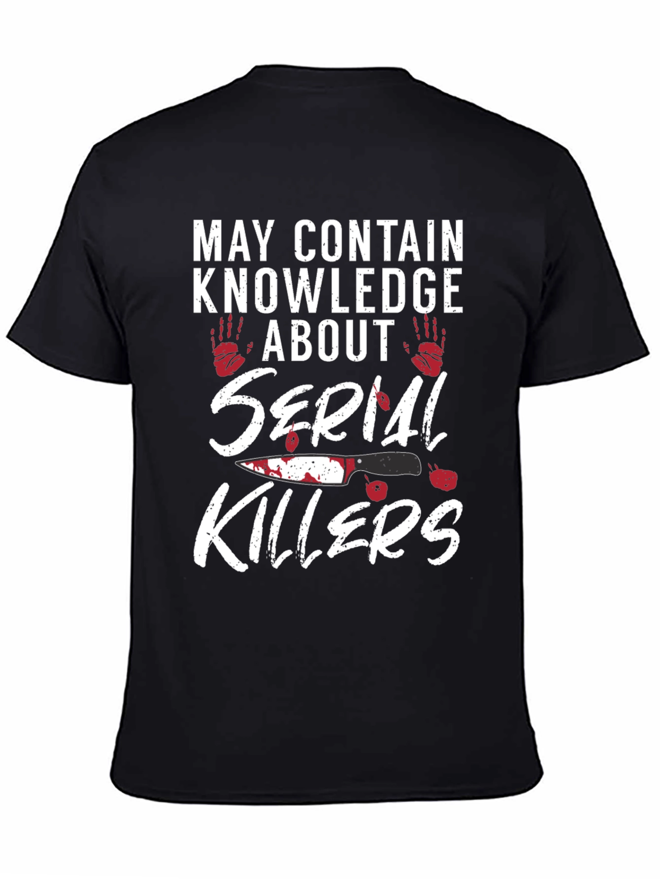 Serial Killer Knowledge Graphic Tee