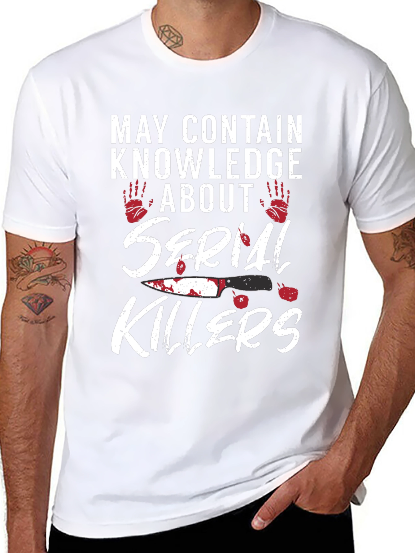 Serial Killer Knowledge Graphic Tee