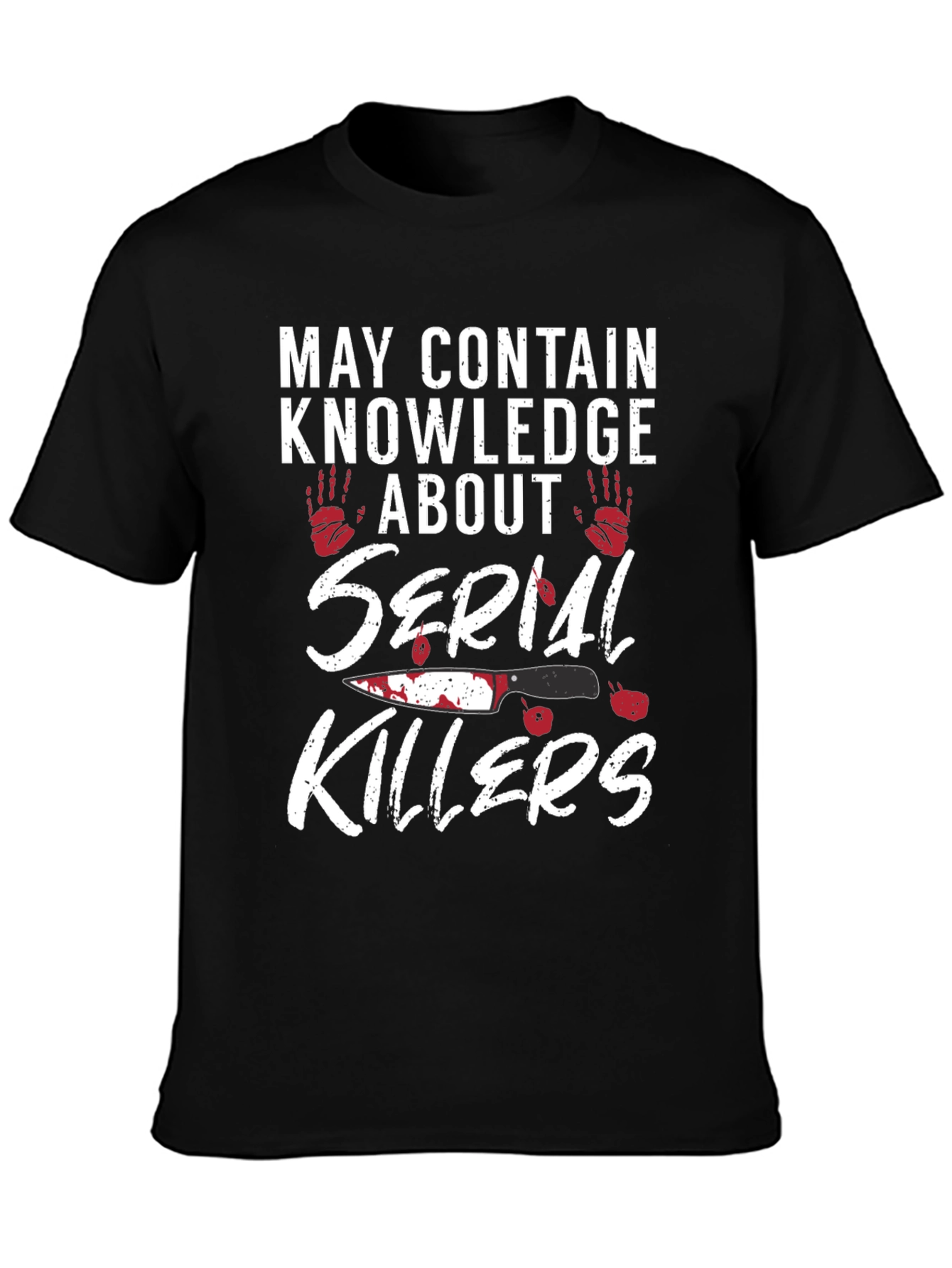 Serial Killer Knowledge Graphic Tee