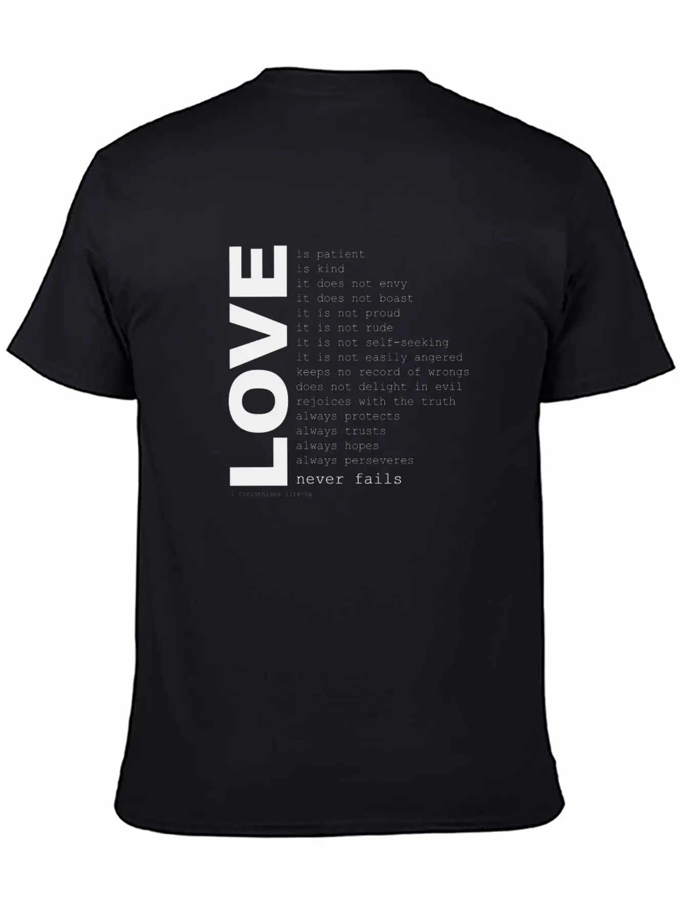 1corinthians13 Modern Fit Casual T-Shirt – Clean And Versatile Design