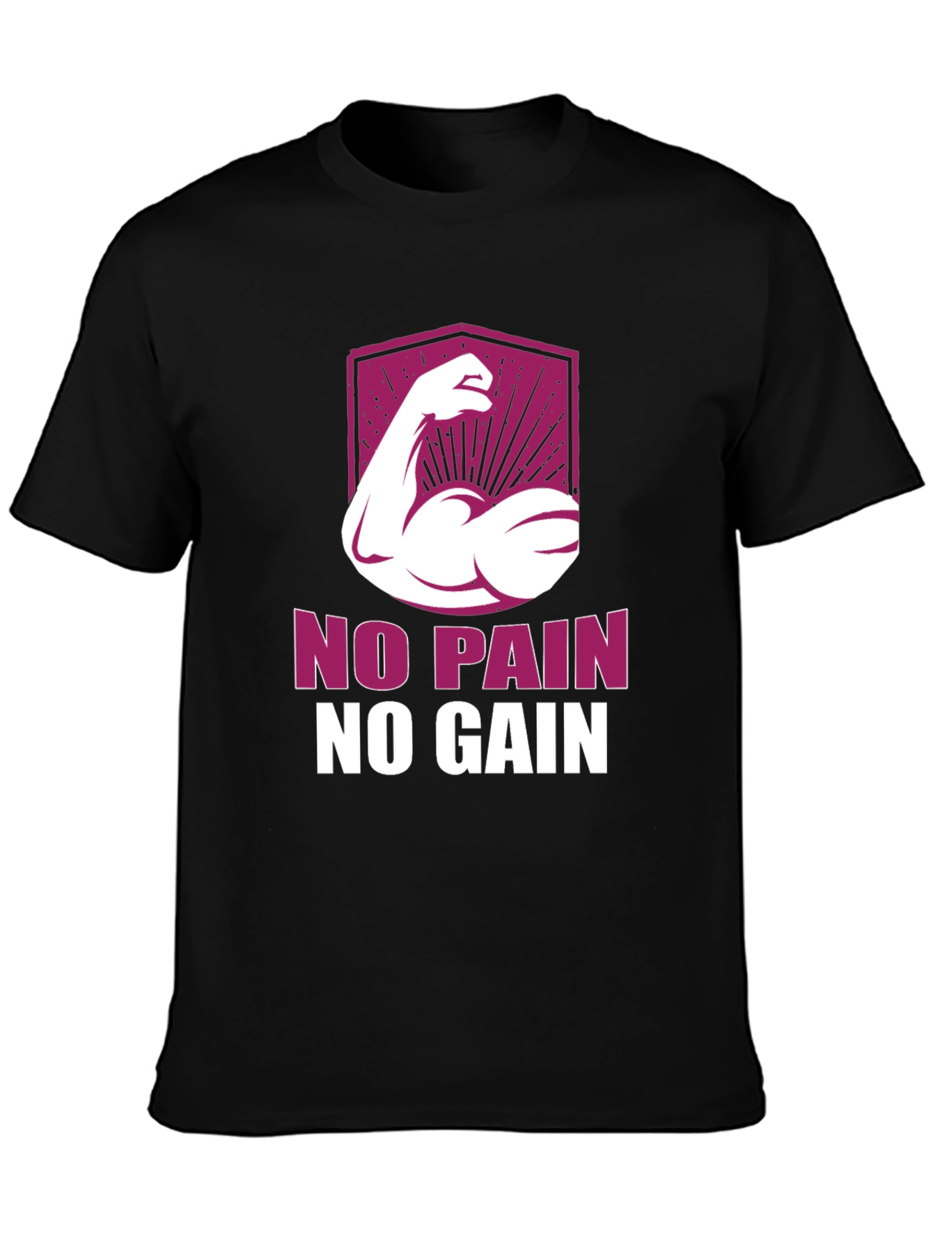 No Pain No Gain Graphic T-Shirt