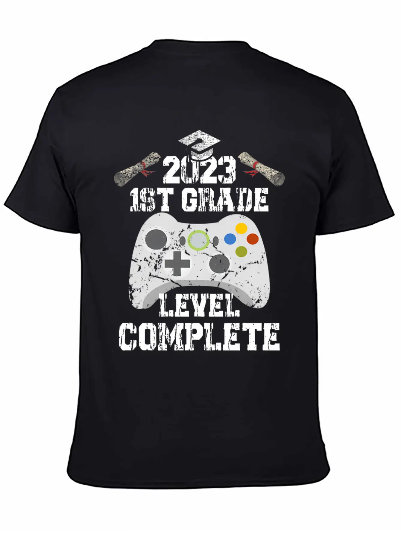 1Th Grade Level Complete Game Graduation 2023 Lightweight Cotton T-Shirt – Daily Comfort Graphic Shirt
