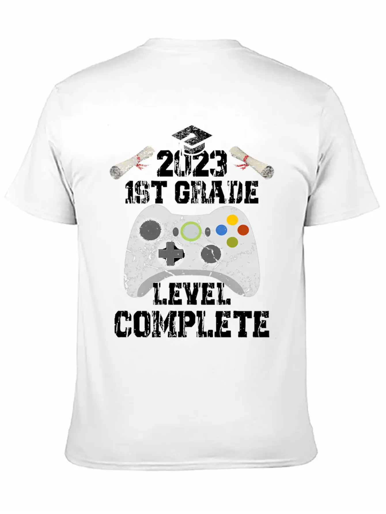 1Th Grade Level Complete Game Graduation 2023 Lightweight Cotton T-Shirt – Daily Comfort Graphic Shirt