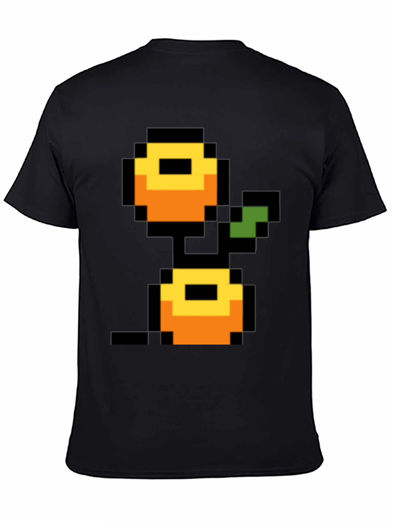 Retro 8-bit Fruit Graphic T-Shirt