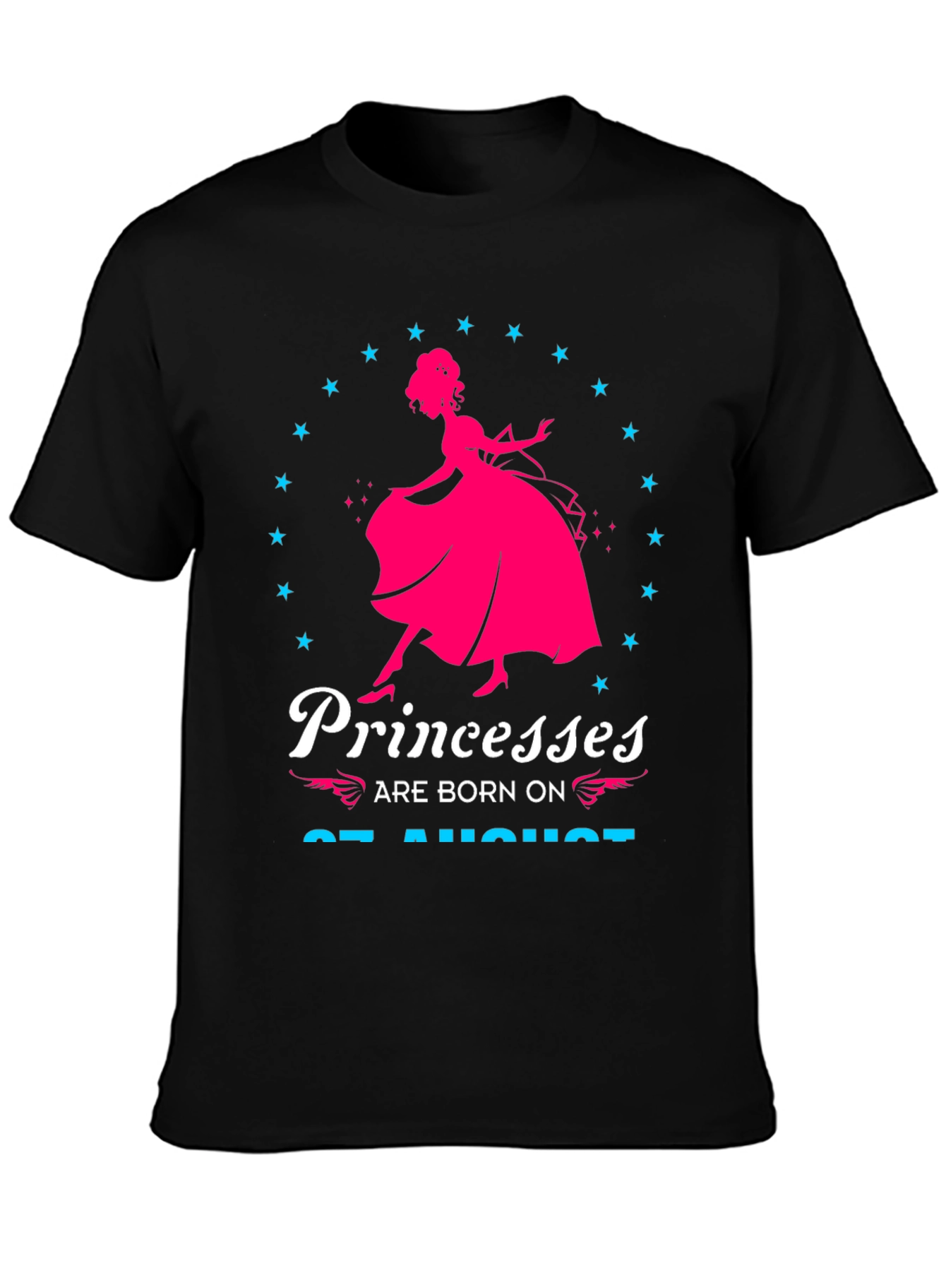 Princesses Born on August T-Shirt