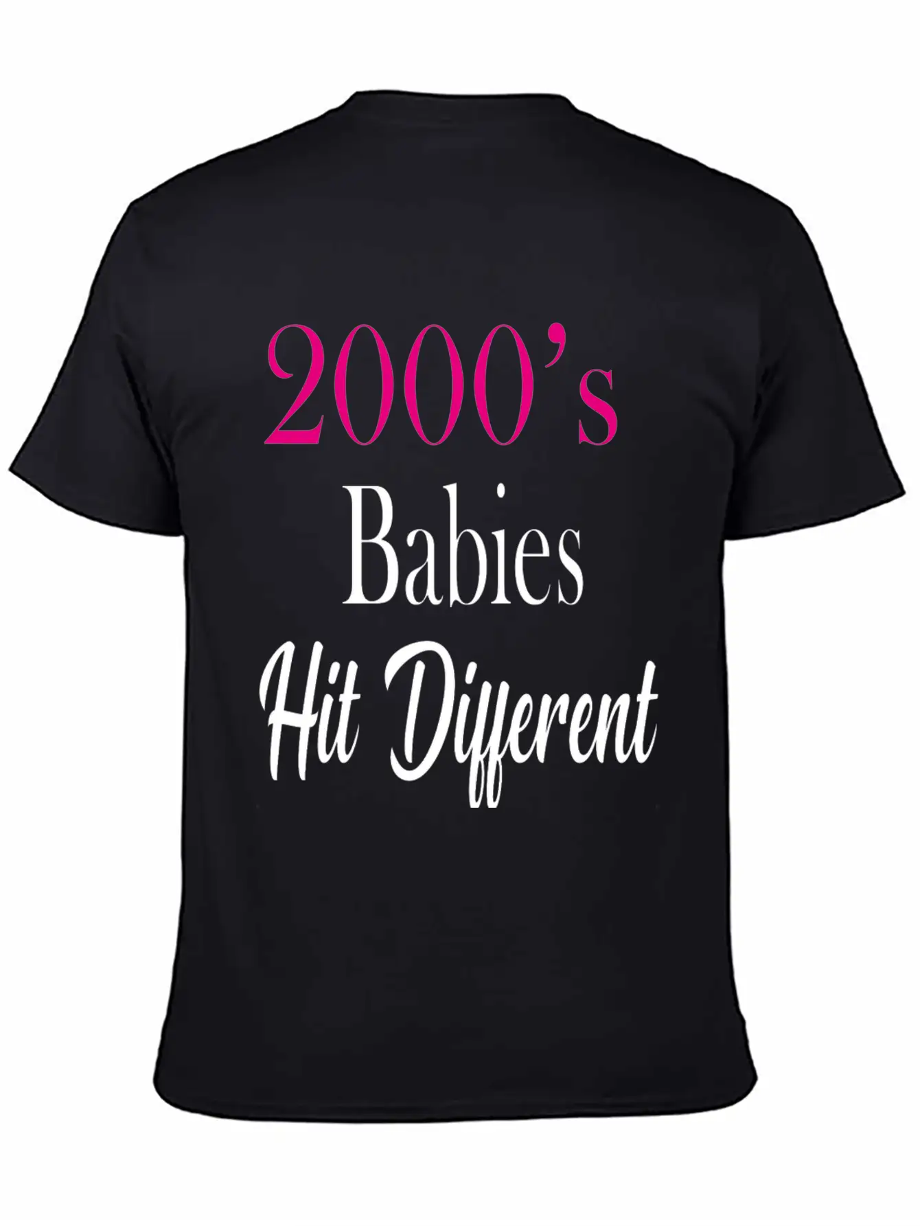 2000's Babies Hit Different, Best Gift 2000's Kid Soft Cotton Short Sleeve Tee – Unisex Wardrobe Staple