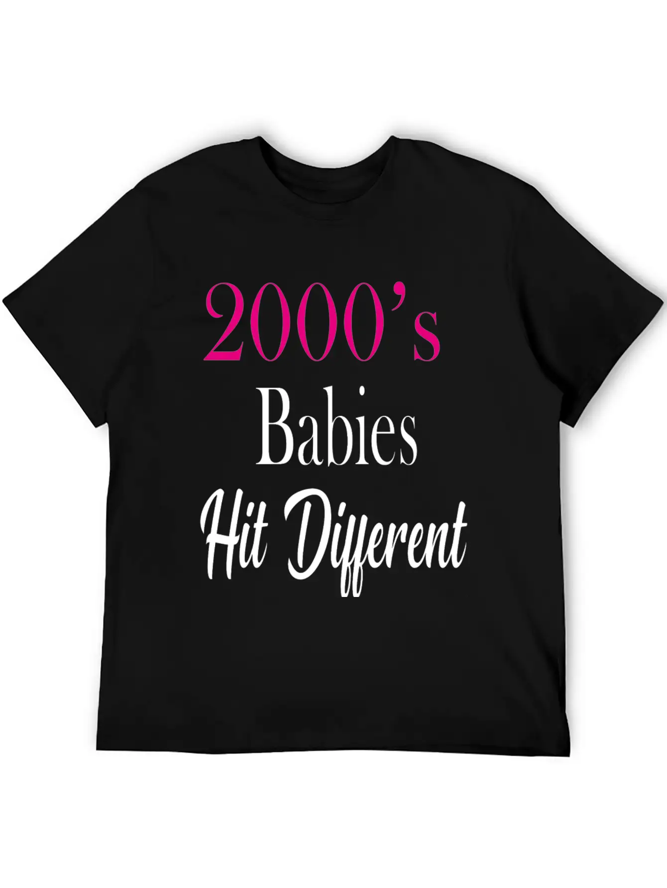 2000's Babies Hit Different, Best Gift 2000's Kid Soft Cotton Short Sleeve Tee – Unisex Wardrobe Staple