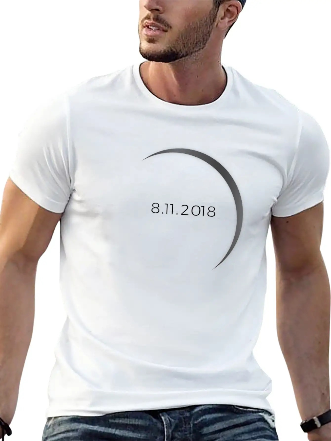 2018 Solar Eclipse Basic Graphic T-Shirt – Daily Comfort In Soft Cotton