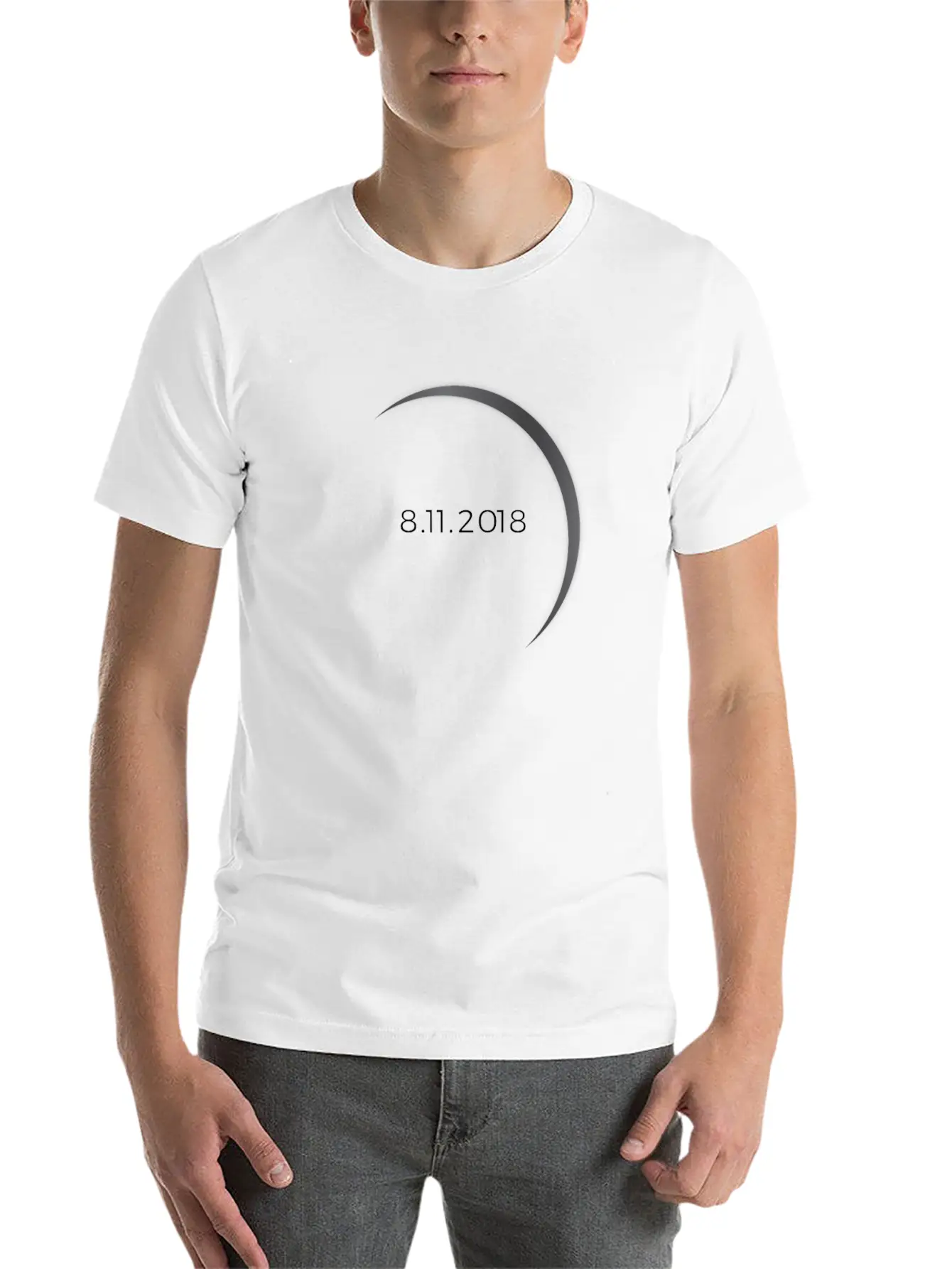 2018 Solar Eclipse Basic Graphic T-Shirt – Daily Comfort In Soft Cotton