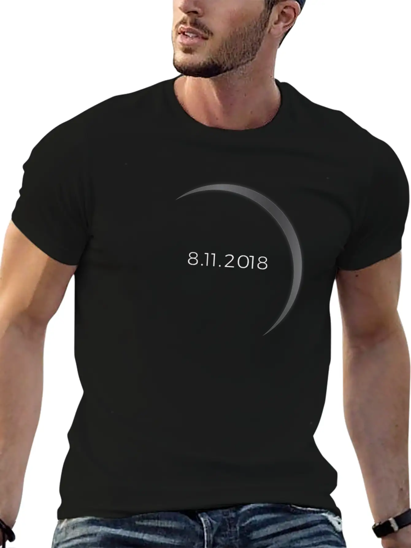 2018 Solar Eclipse Basic Graphic T-Shirt – Daily Comfort In Soft Cotton