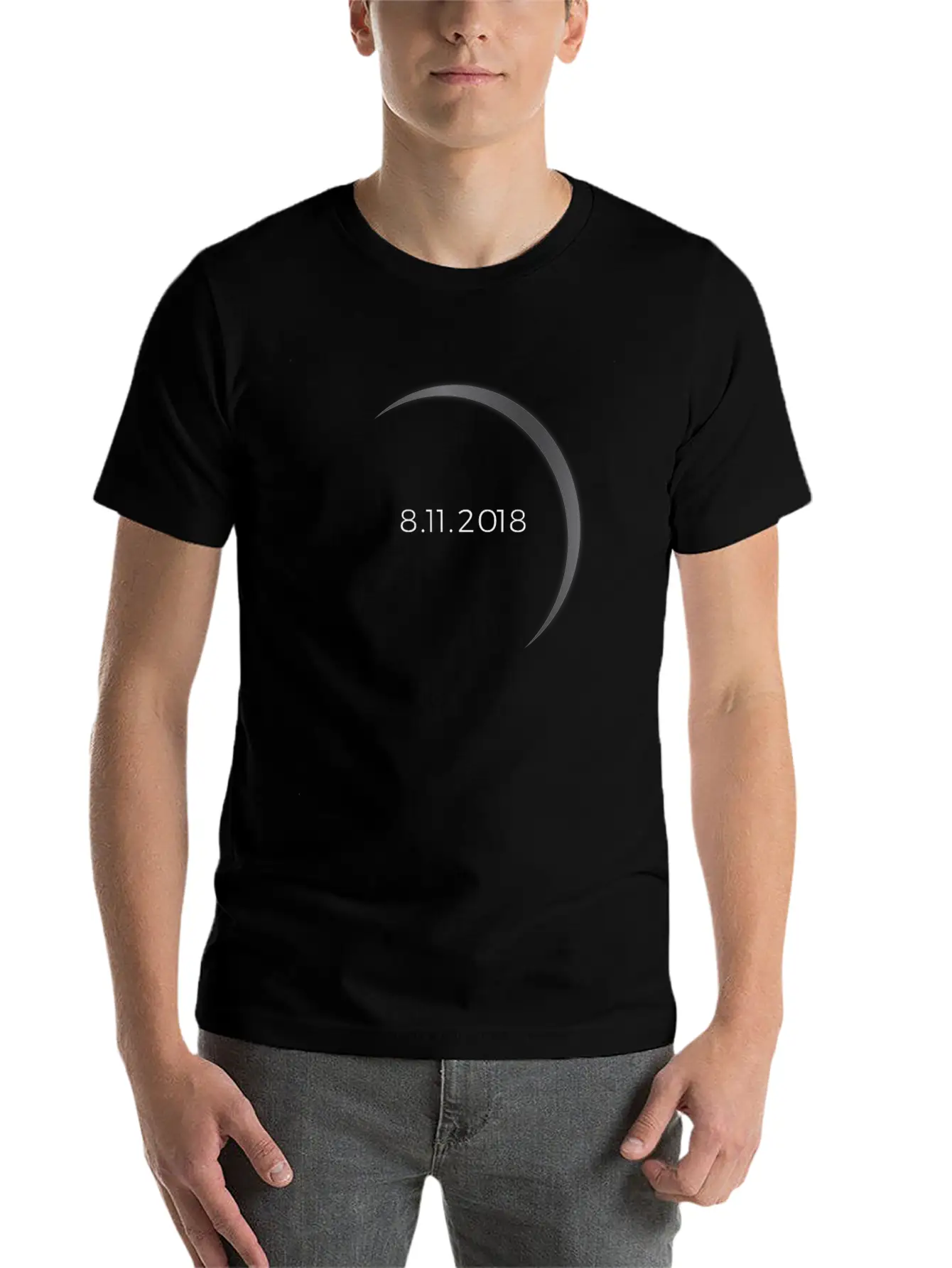 2018 Solar Eclipse Basic Graphic T-Shirt – Daily Comfort In Soft Cotton