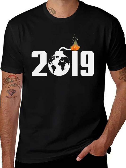 2019 Lightweight Cotton T-Shirt – Daily Comfort Graphic Shirt