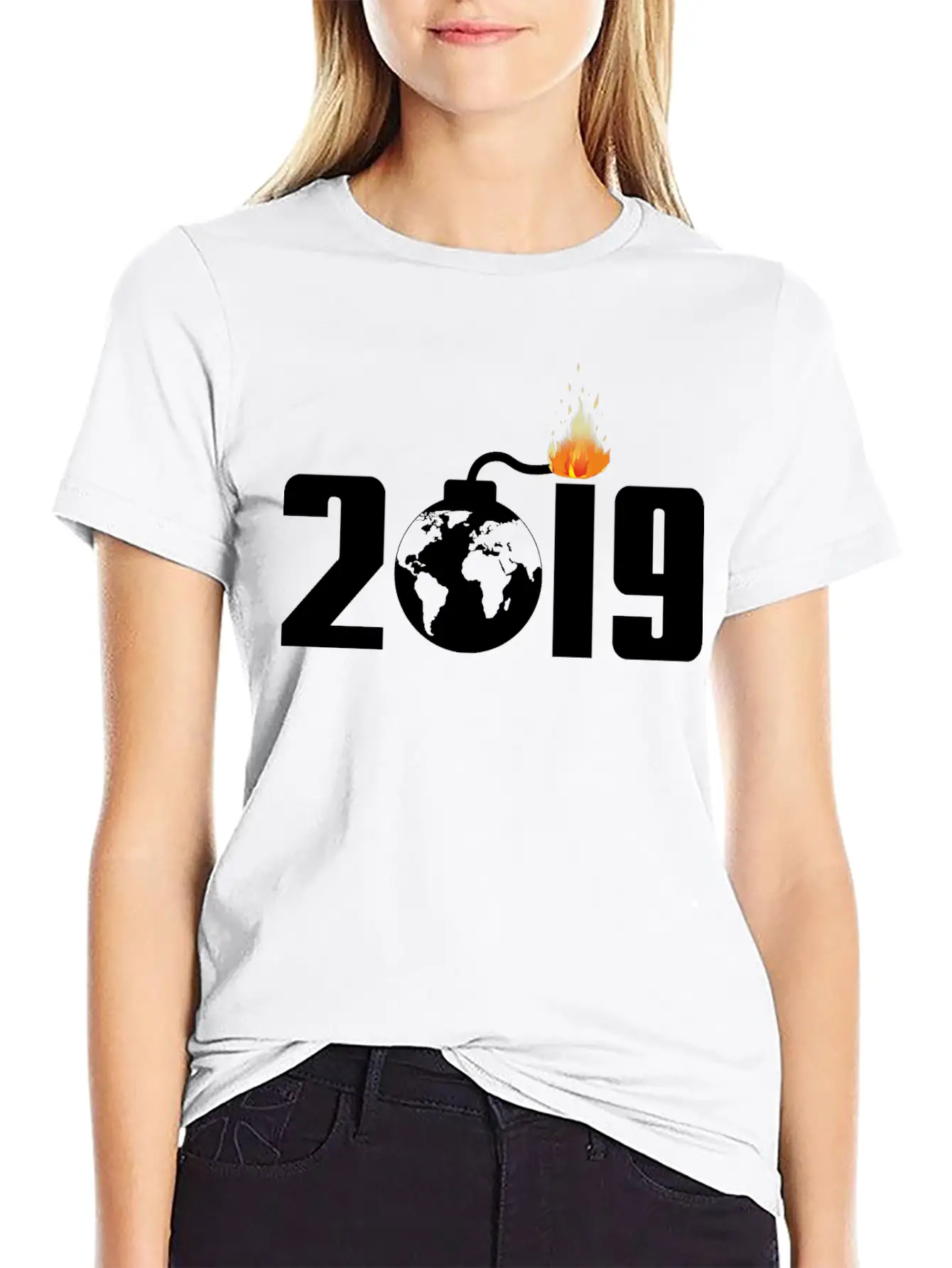 2019 Lightweight Cotton T-Shirt – Daily Comfort Graphic Shirt