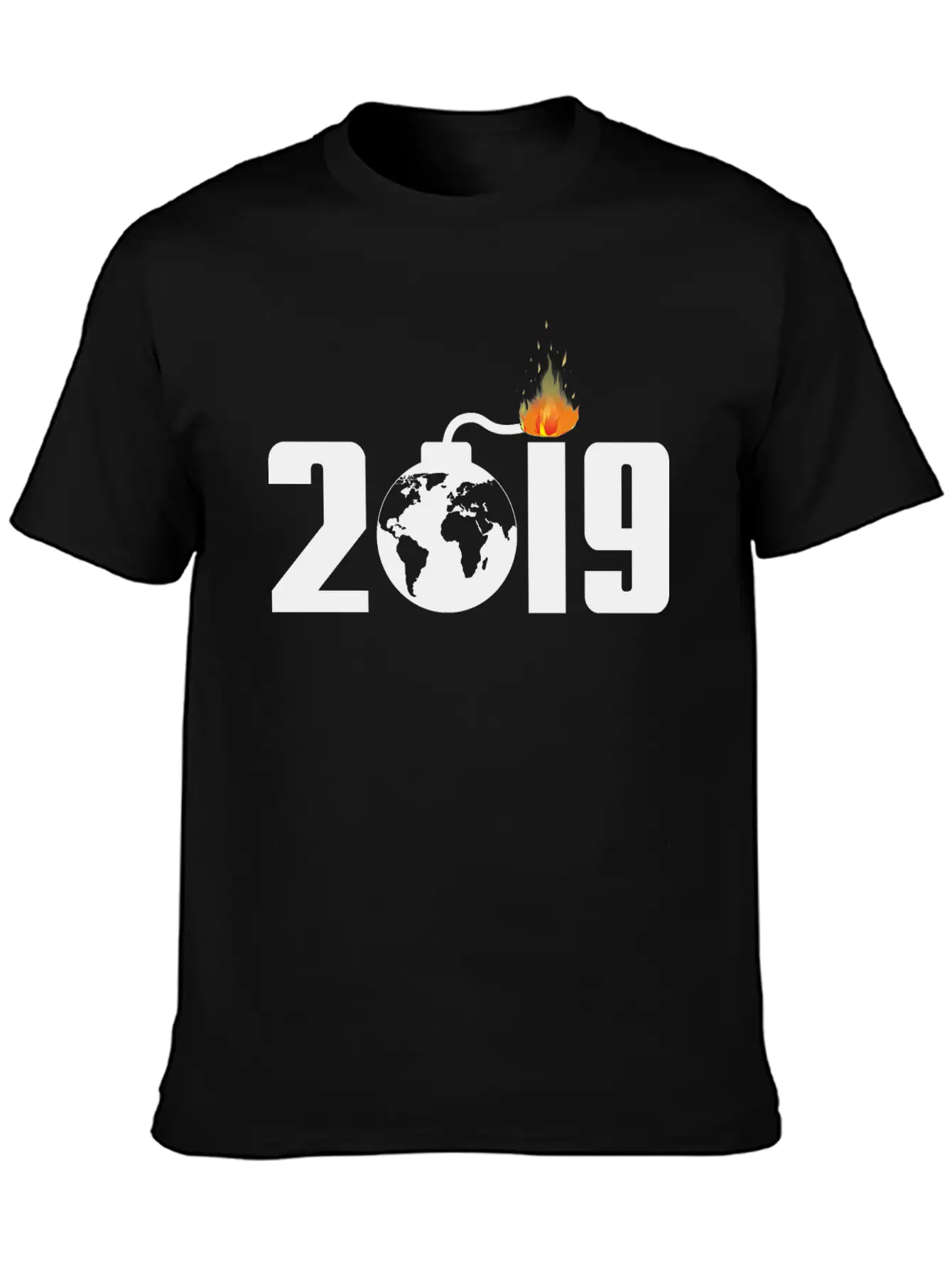 2019 Lightweight Cotton T-Shirt – Daily Comfort Graphic Shirt