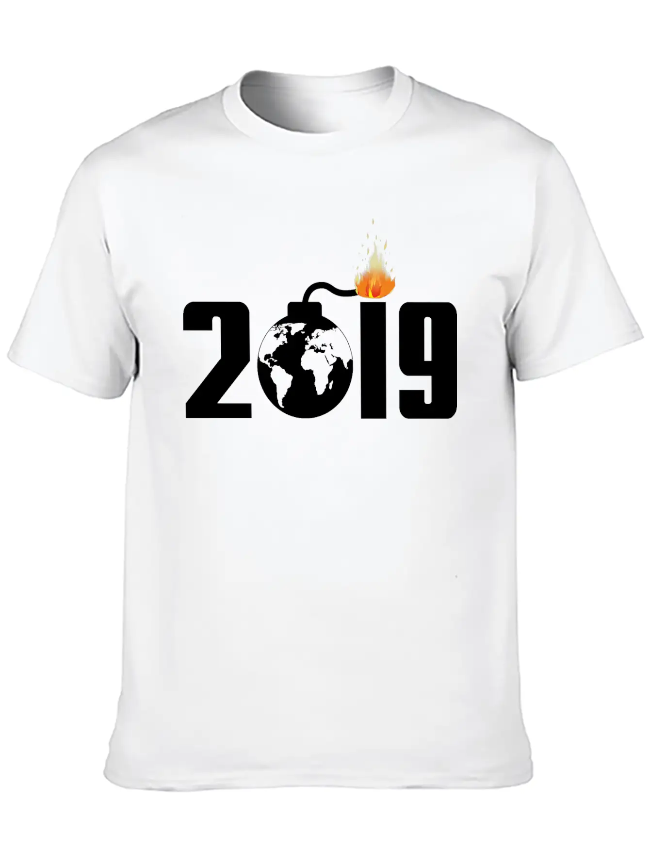 2019 Lightweight Cotton T-Shirt – Daily Comfort Graphic Shirt