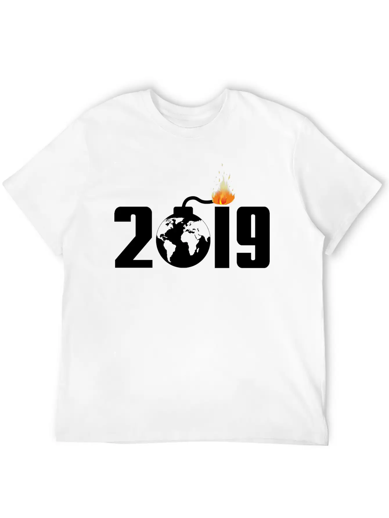 2019 Lightweight Cotton T-Shirt – Daily Comfort Graphic Shirt