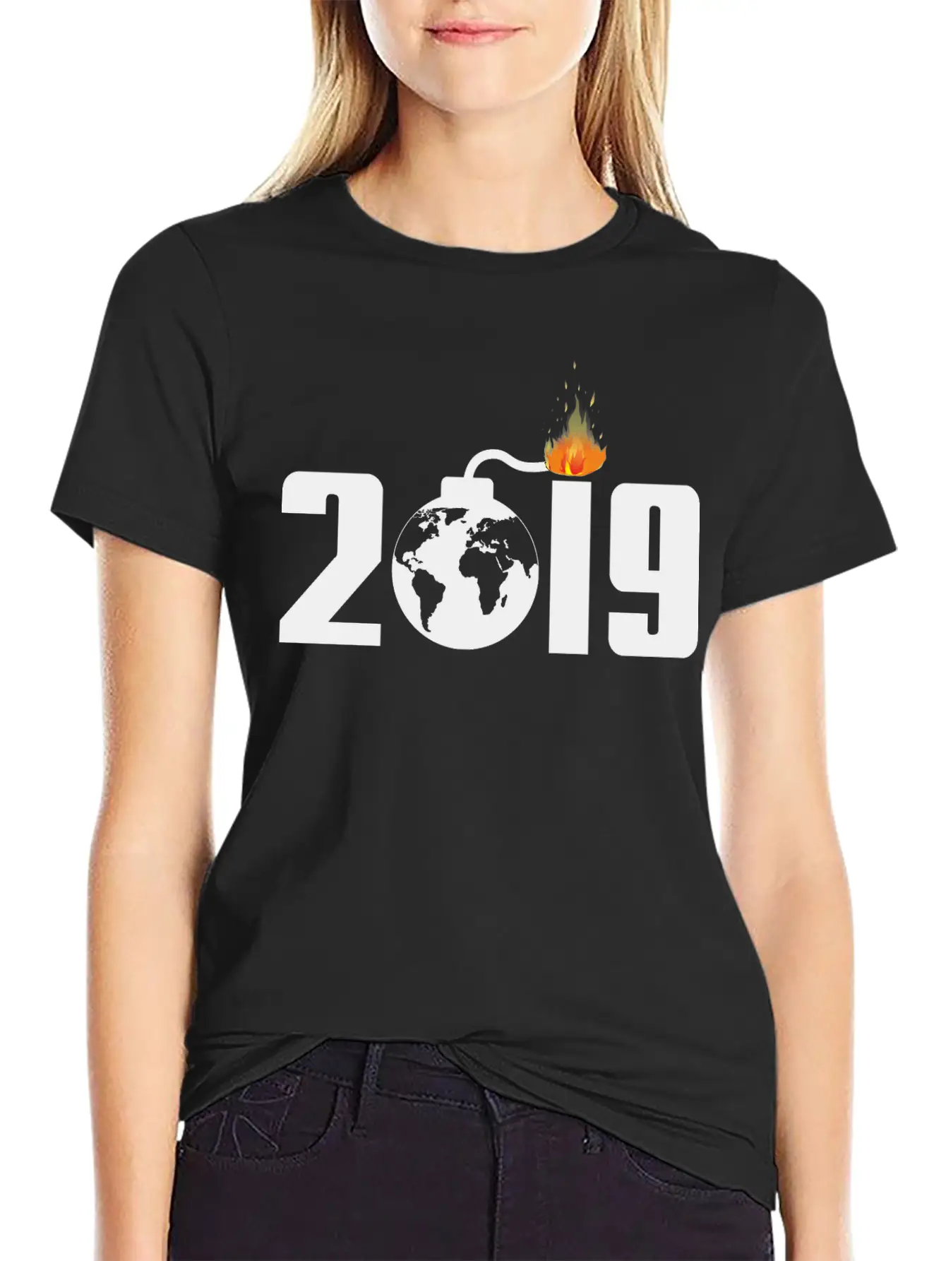 2019 Lightweight Cotton T-Shirt – Daily Comfort Graphic Shirt