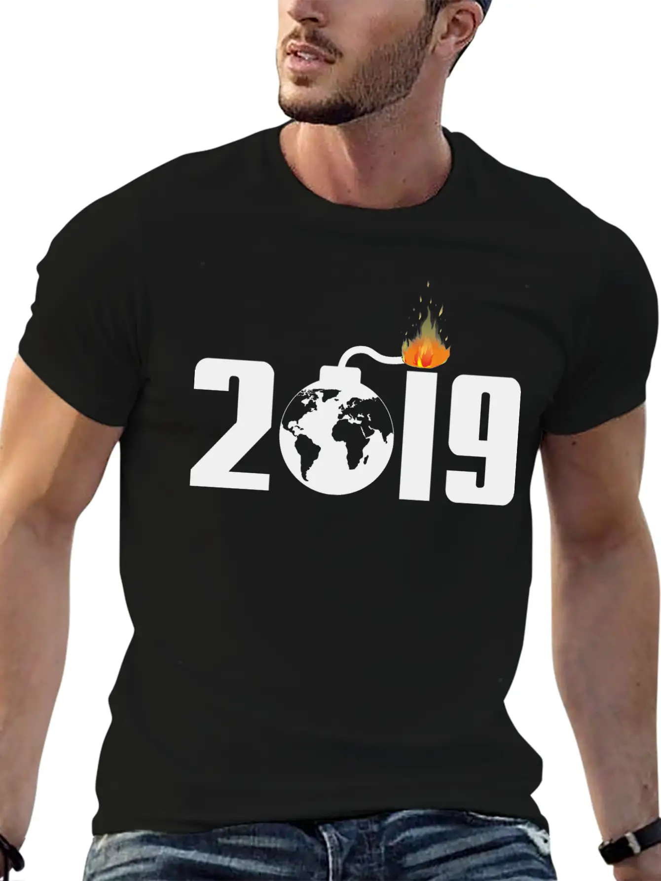 2019 Lightweight Cotton T-Shirt – Daily Comfort Graphic Shirt