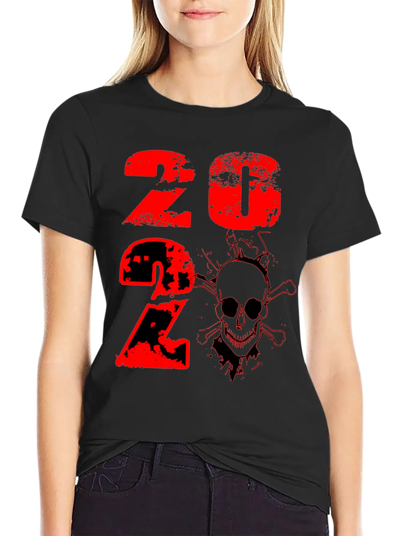 2020 - Skull Modern Fit Casual T-Shirt – Clean And Versatile Design