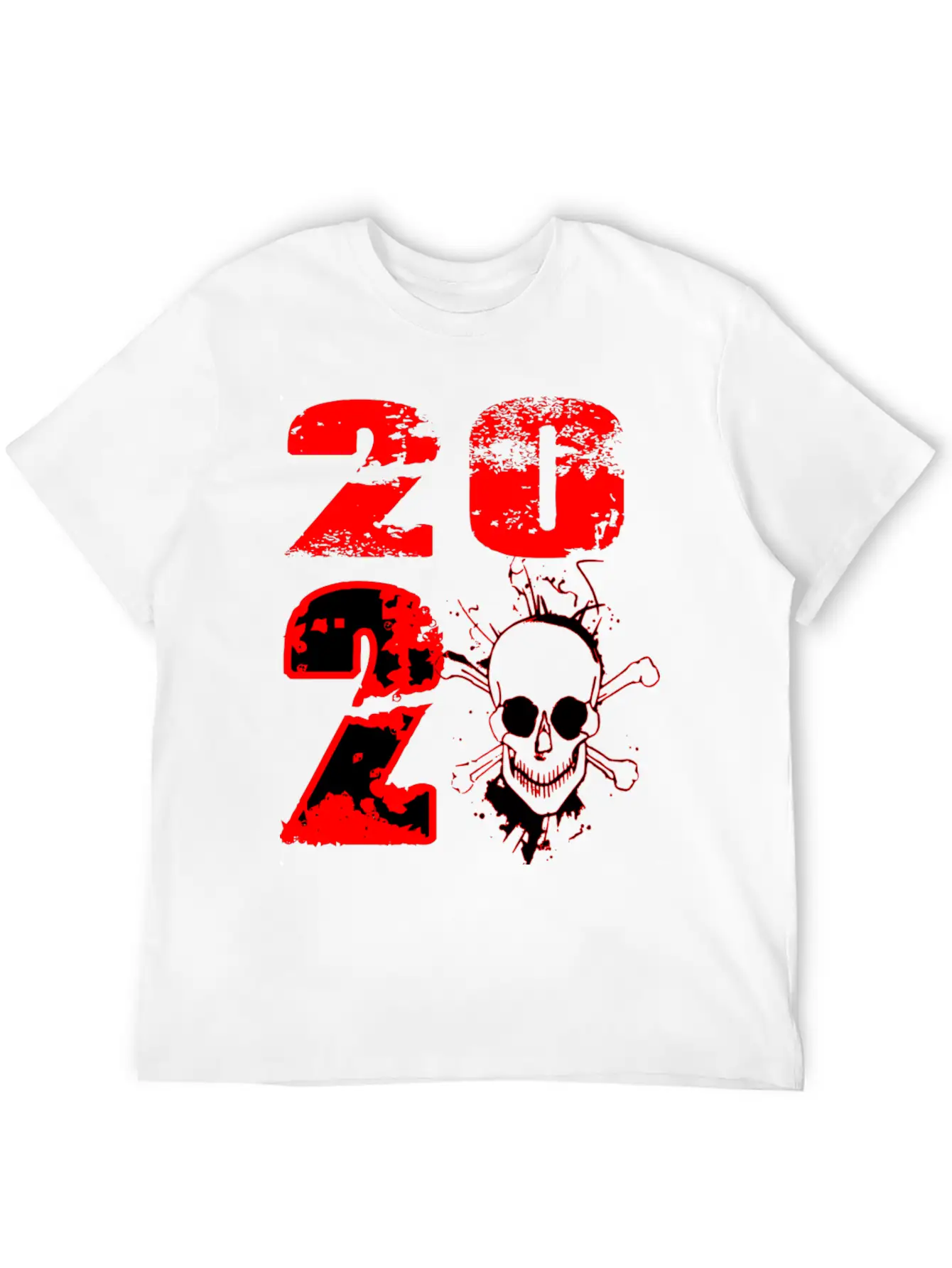 2020 - Skull Modern Fit Casual T-Shirt – Clean And Versatile Design