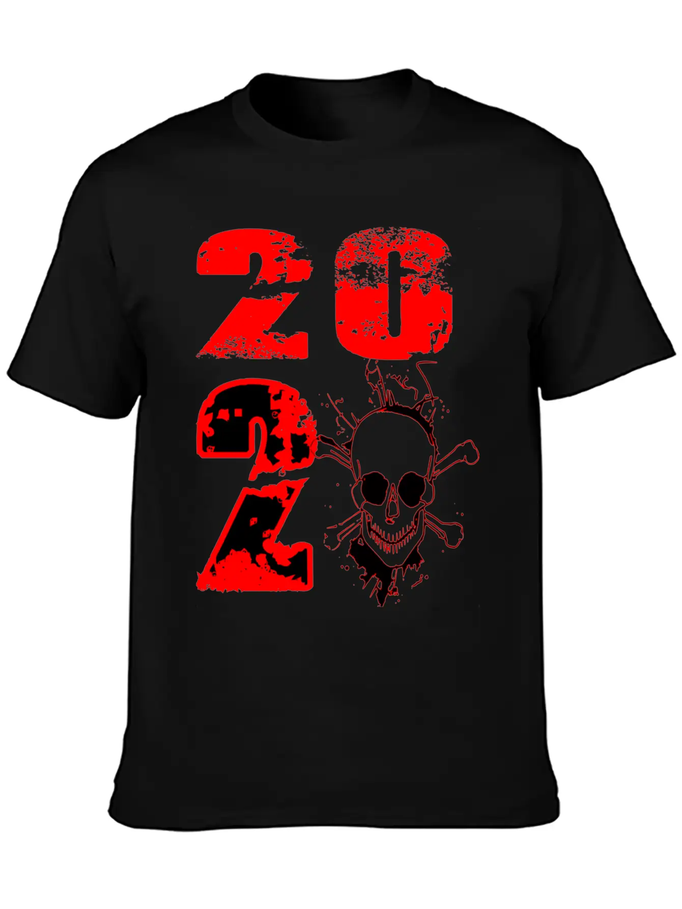 2020 - Skull Modern Fit Casual T-Shirt – Clean And Versatile Design