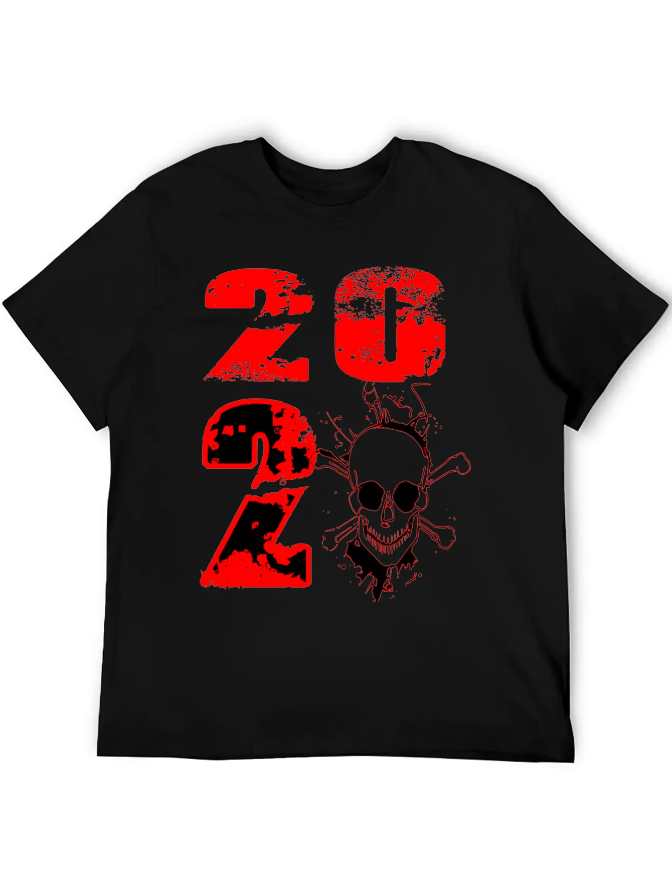 2020 - Skull Modern Fit Casual T-Shirt – Clean And Versatile Design