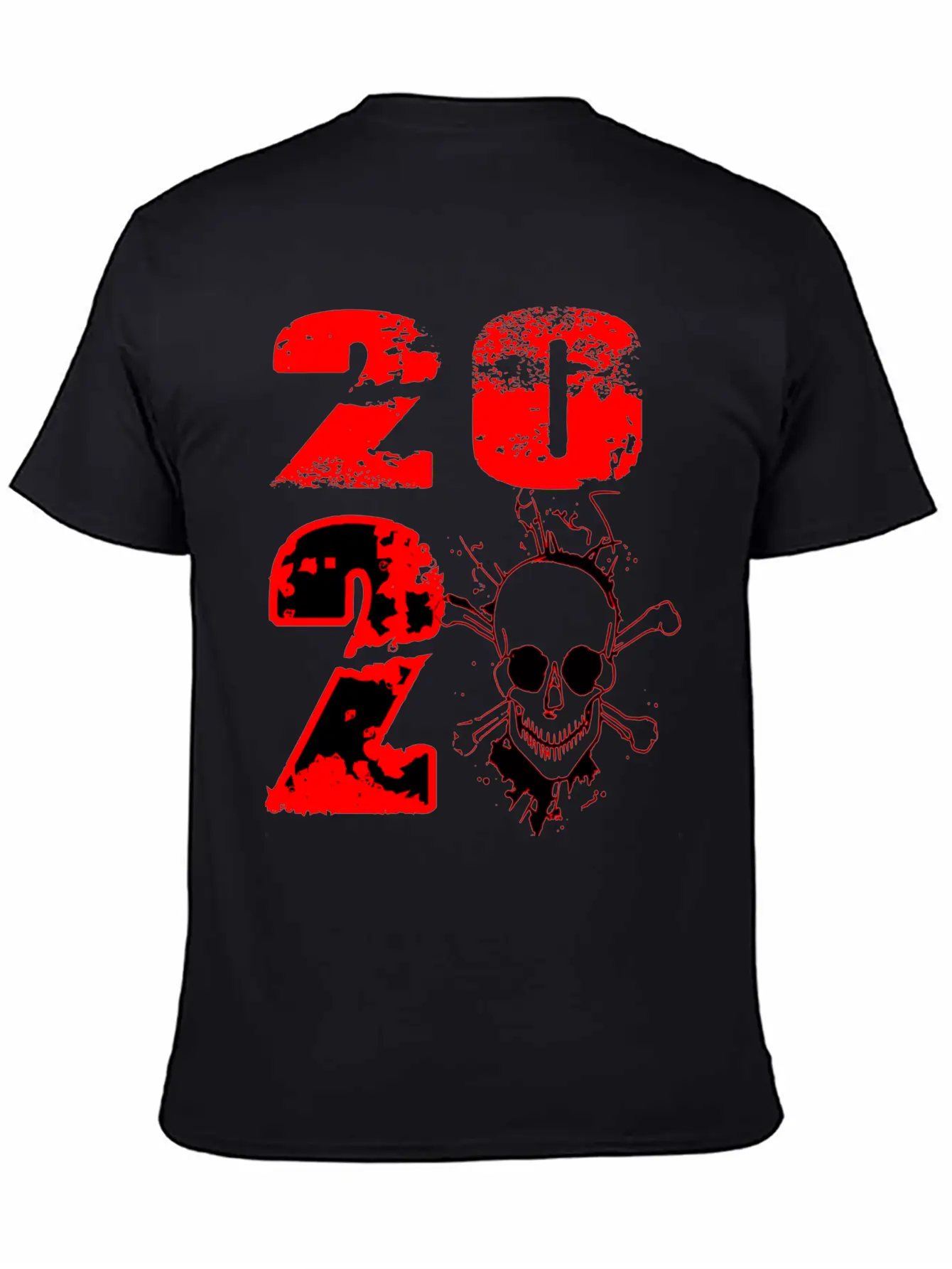 2020 - Skull Modern Fit Casual T-Shirt – Clean And Versatile Design