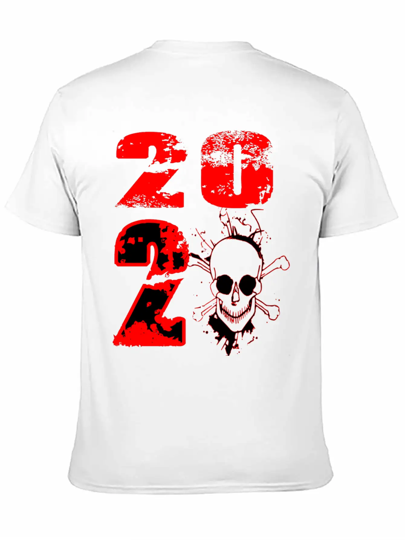 2020 - Skull Modern Fit Casual T-Shirt – Clean And Versatile Design