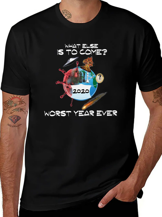 2020 WorseYearEver Unisex Casual T-Shirt – Clean Design For Daily Comfort