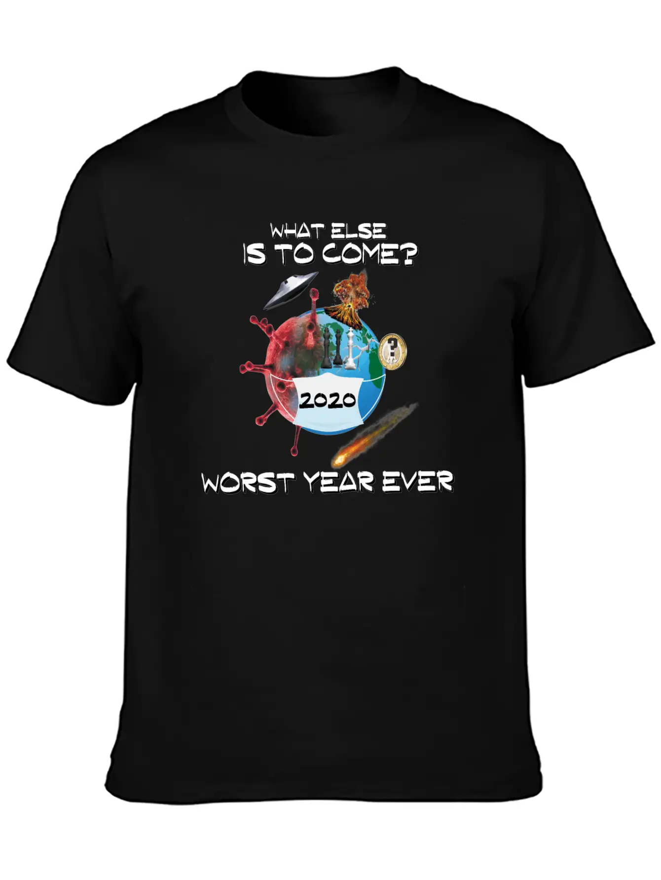 2020 WorseYearEver Unisex Casual T-Shirt – Clean Design For Daily Comfort