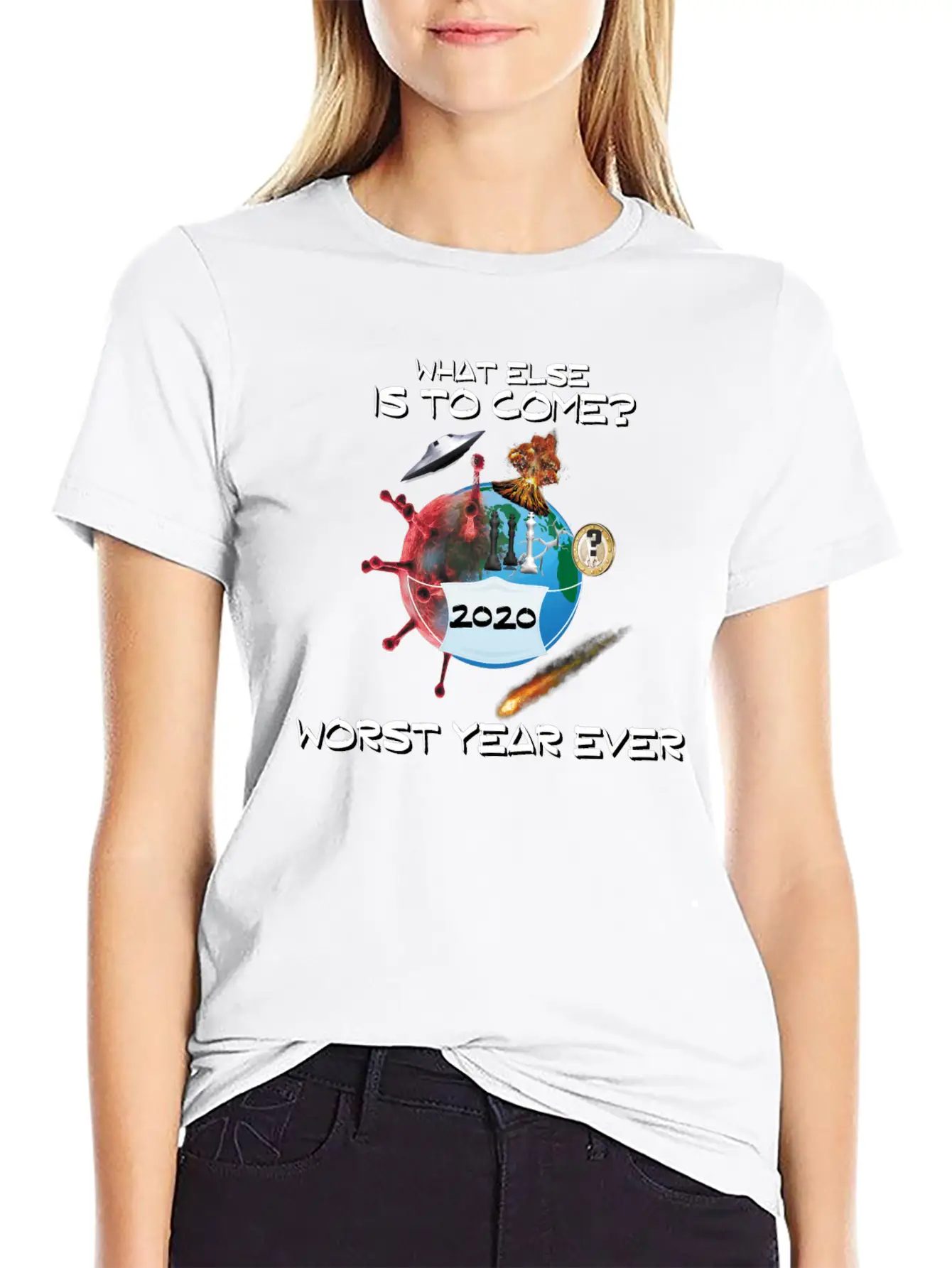 2020 WorseYearEver Unisex Casual T-Shirt – Clean Design For Daily Comfort
