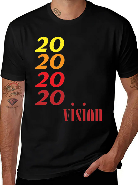 2020vision Basic Graphic T-Shirt – Daily Comfort In Soft Cotton