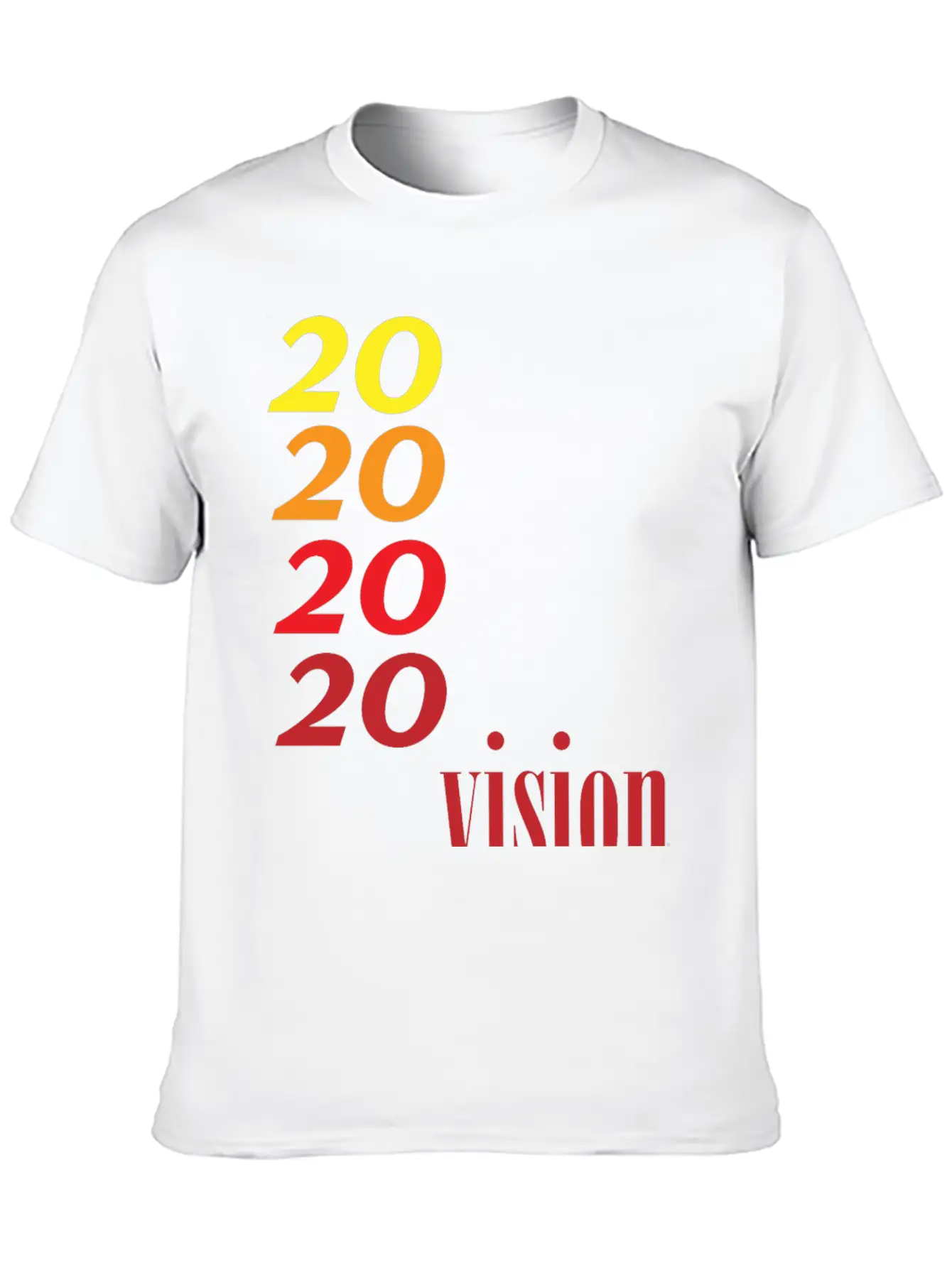 2020vision Basic Graphic T-Shirt – Daily Comfort In Soft Cotton