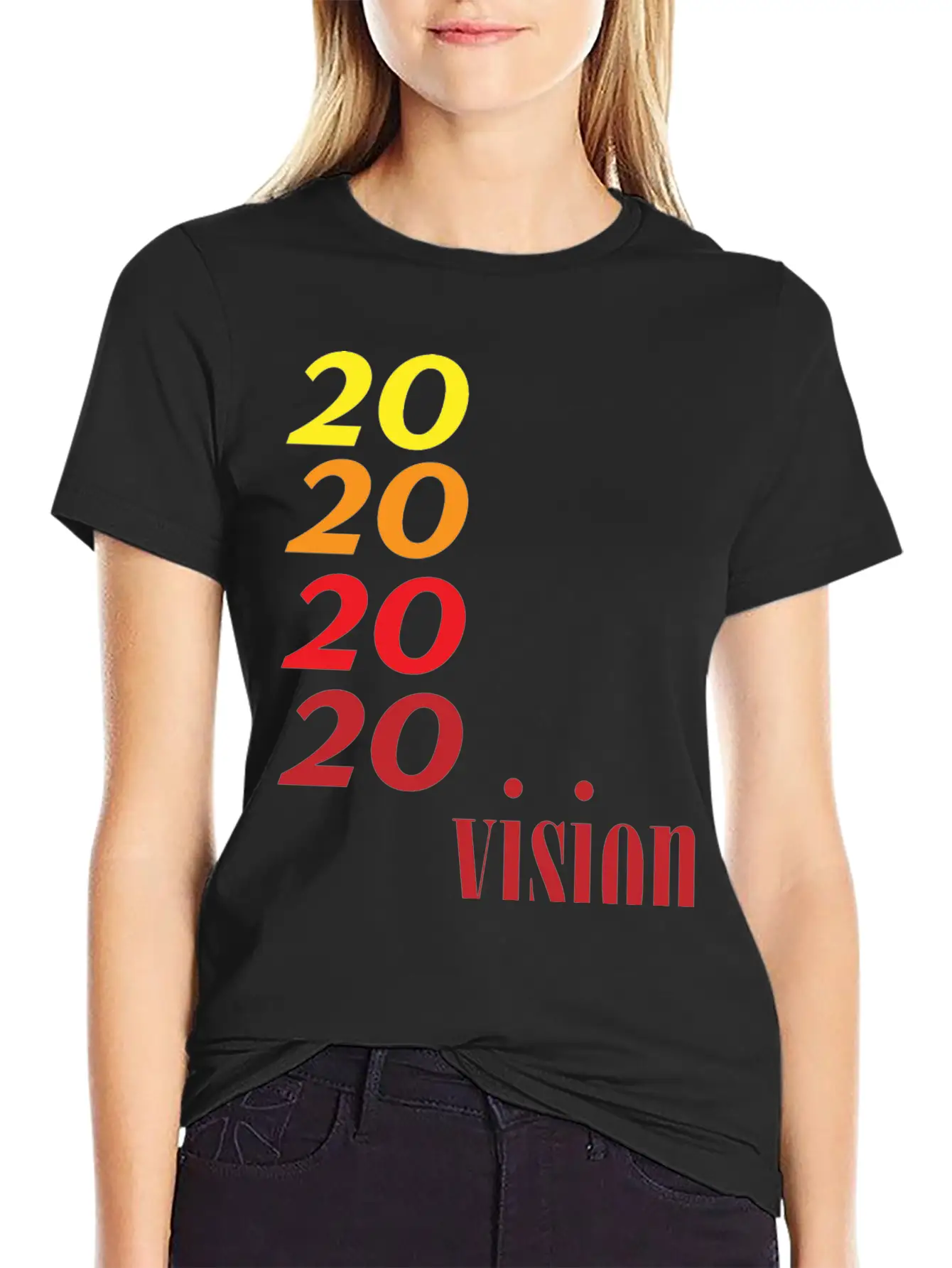 2020vision Basic Graphic T-Shirt – Daily Comfort In Soft Cotton