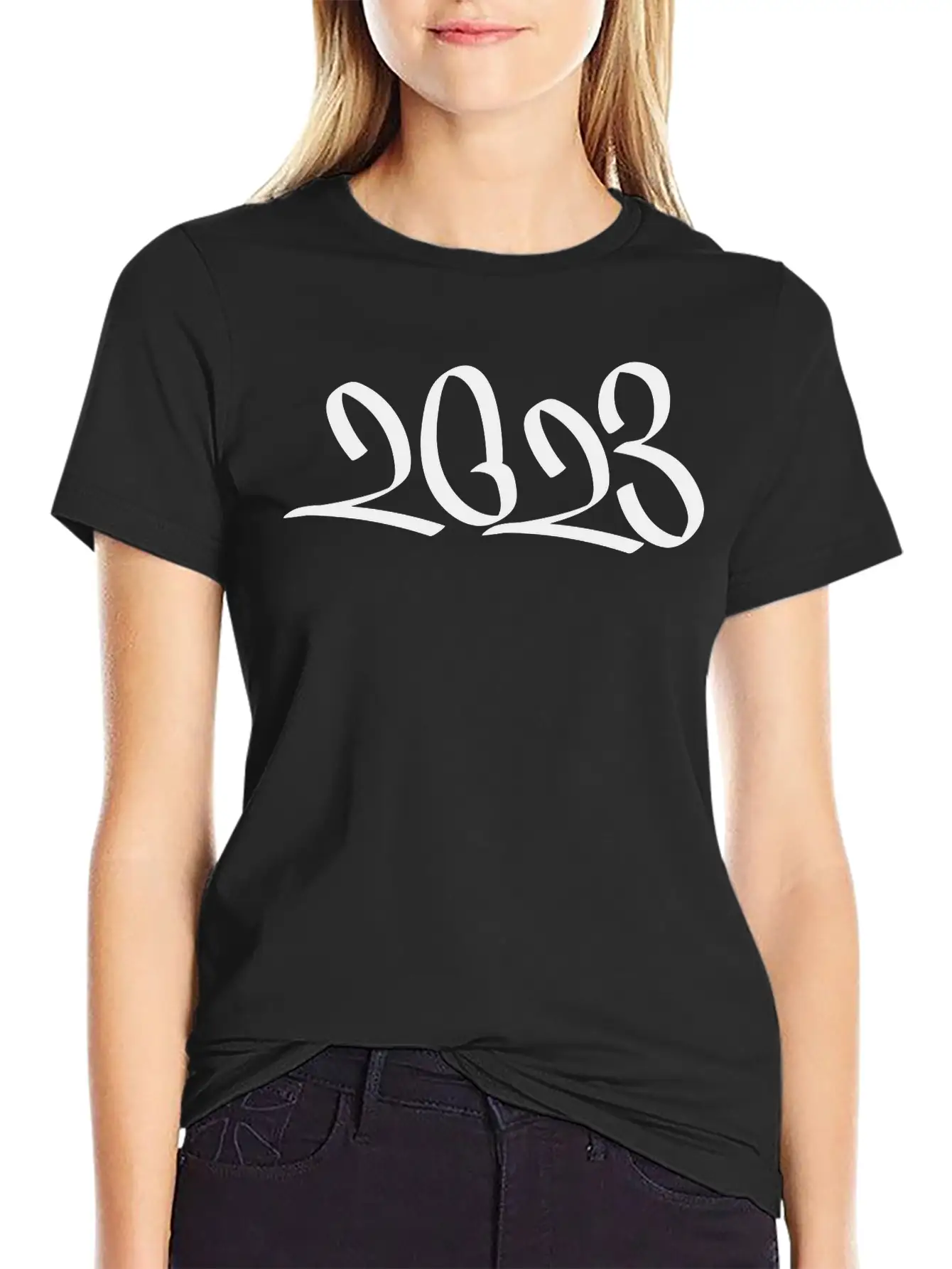 2023 Classic Fit Graphic Tee For Daily Comfort – Unisex Cotton Shirt