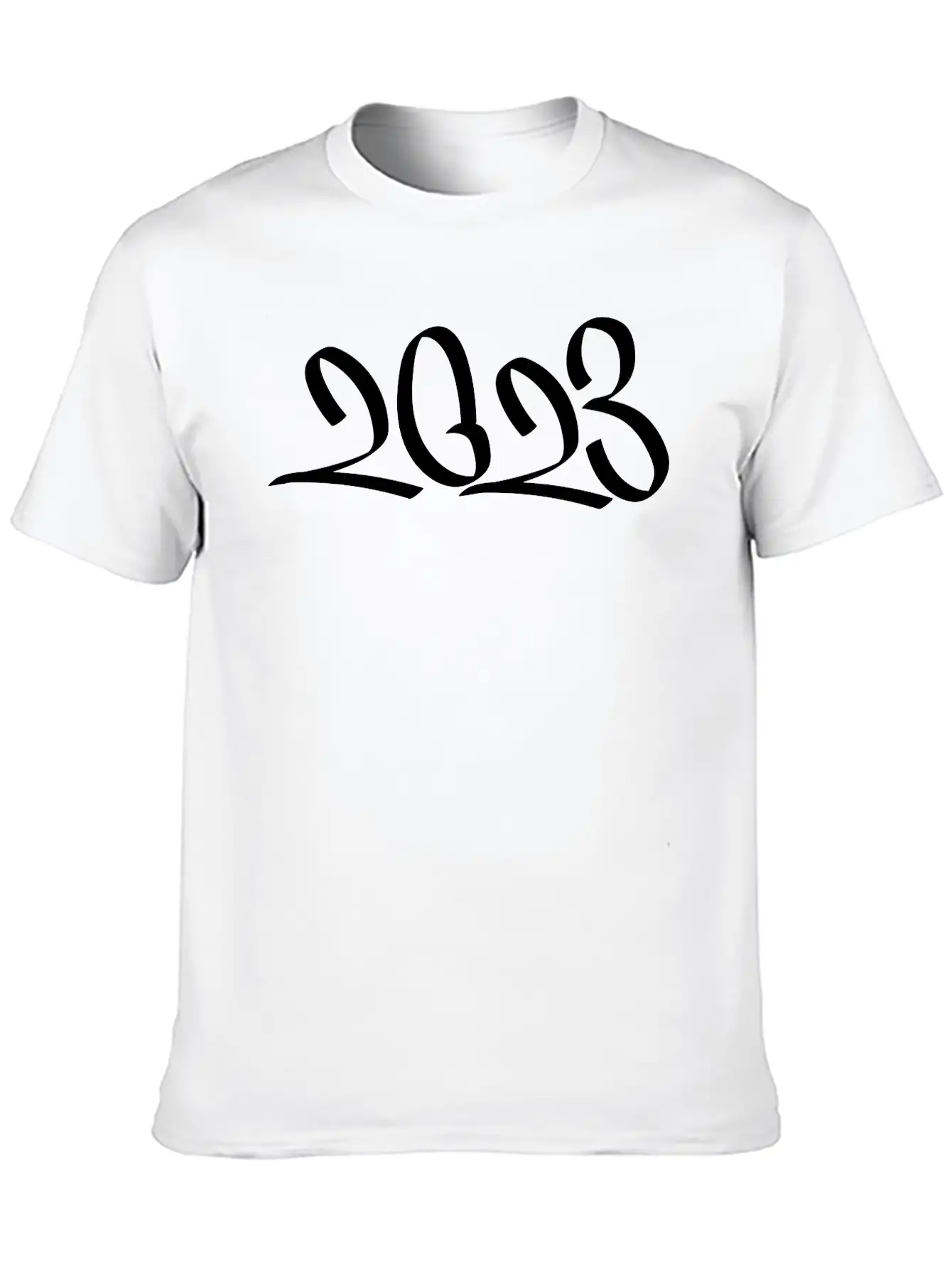 2023 Classic Fit Graphic Tee For Daily Comfort – Unisex Cotton Shirt