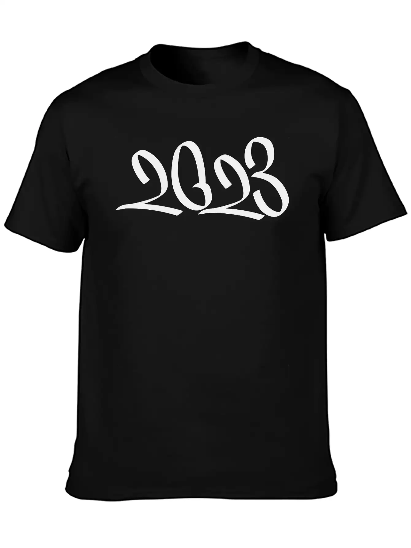 2023 Classic Fit Graphic Tee For Daily Comfort – Unisex Cotton Shirt