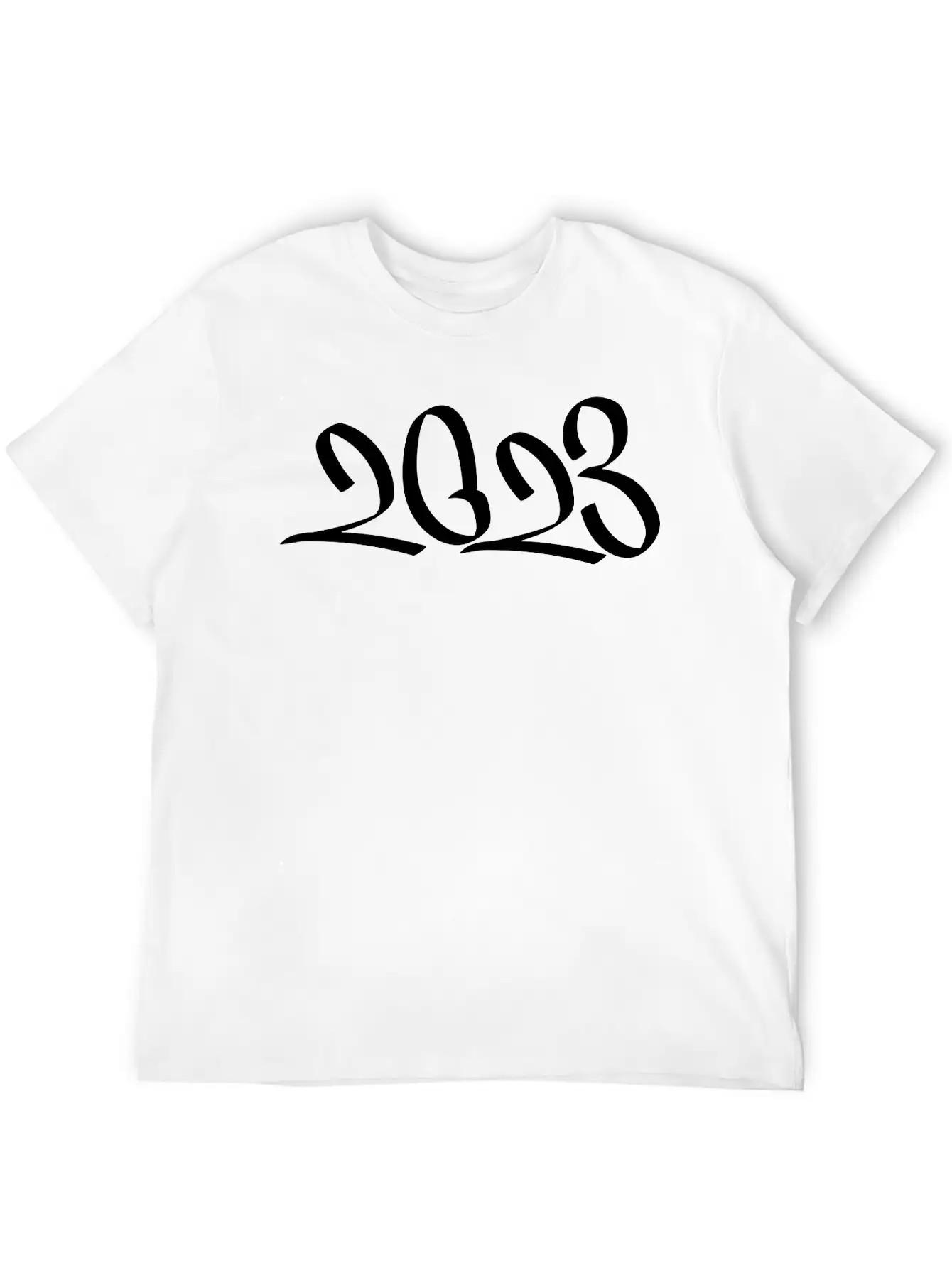 2023 Classic Fit Graphic Tee For Daily Comfort – Unisex Cotton Shirt