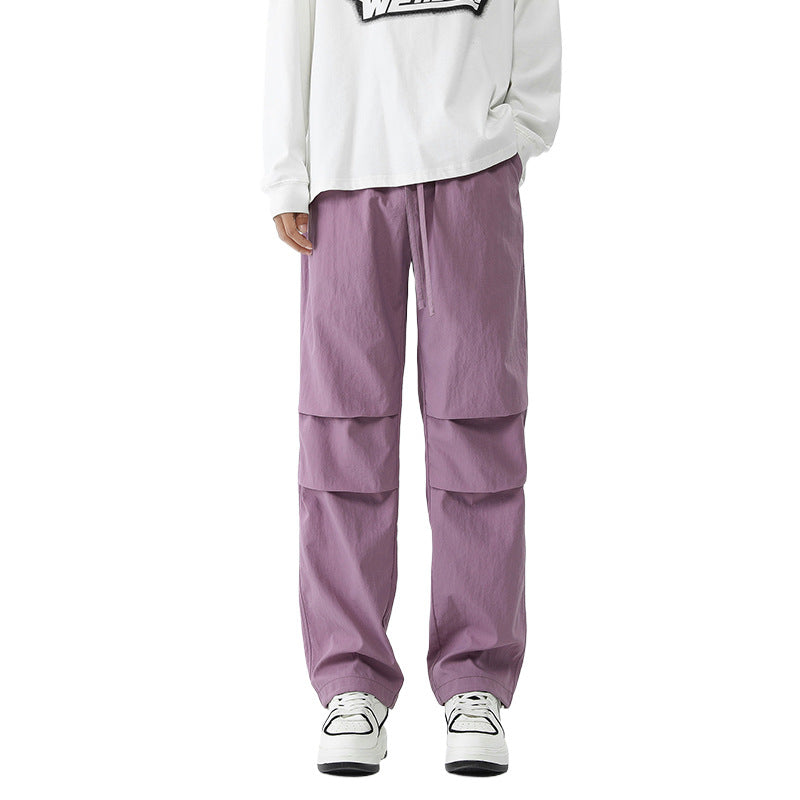 Men's Straight Leg Loose Wide Leg Long Pants