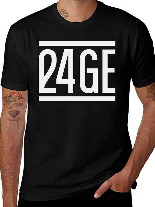 24_rage Unisex Casual T-Shirt – Clean Design For Daily Comfort