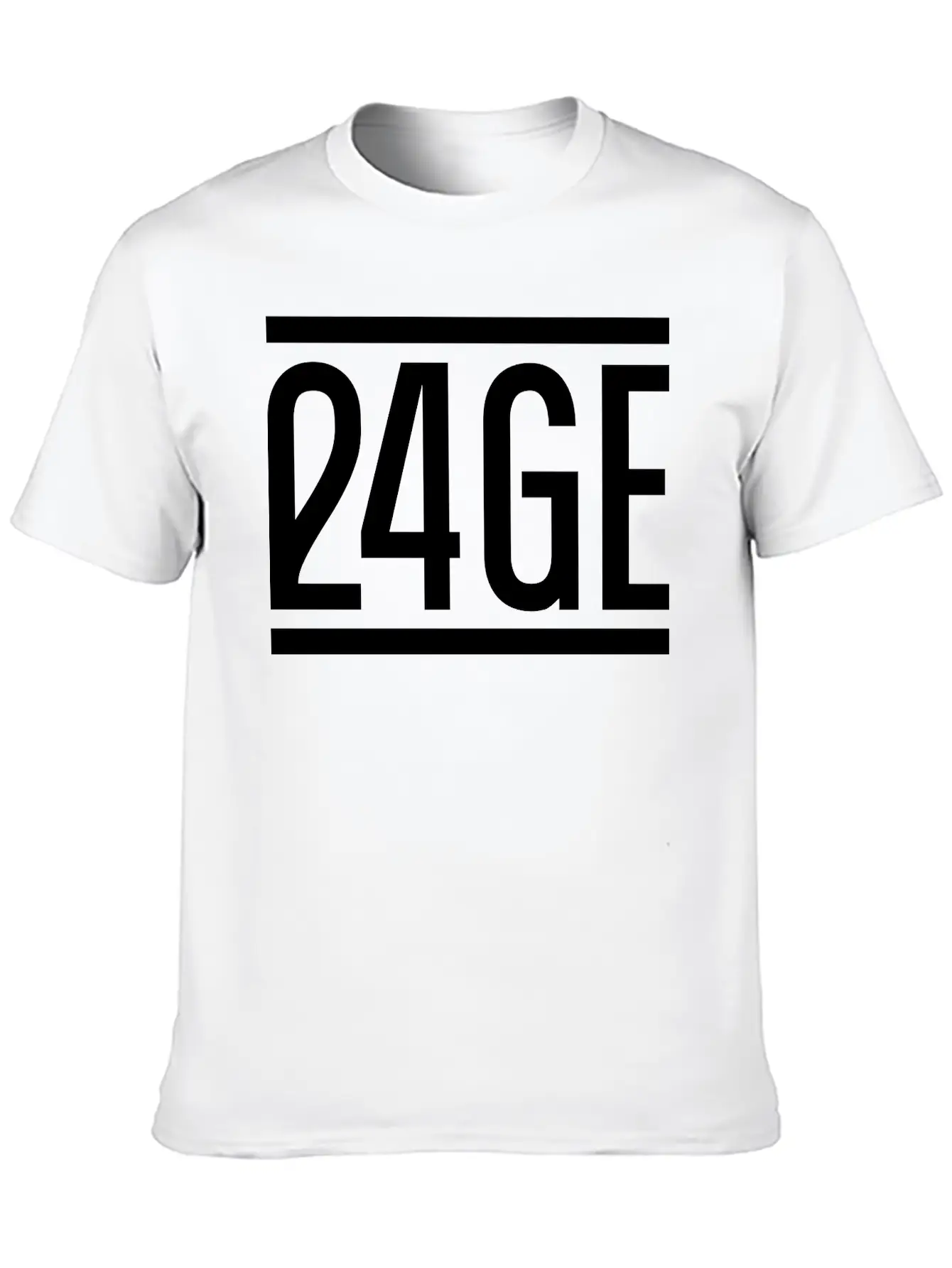 24_rage Unisex Casual T-Shirt – Clean Design For Daily Comfort