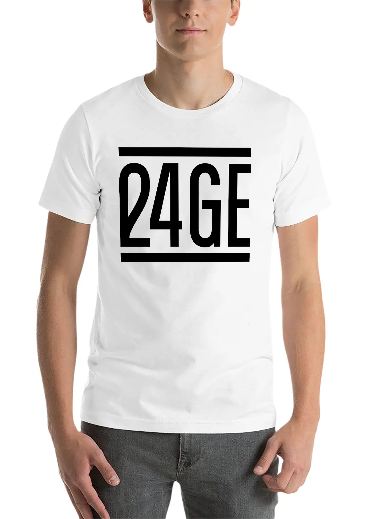 24_rage Unisex Casual T-Shirt – Clean Design For Daily Comfort
